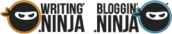 Writing Ninja and Bloggin' Ninja logos
